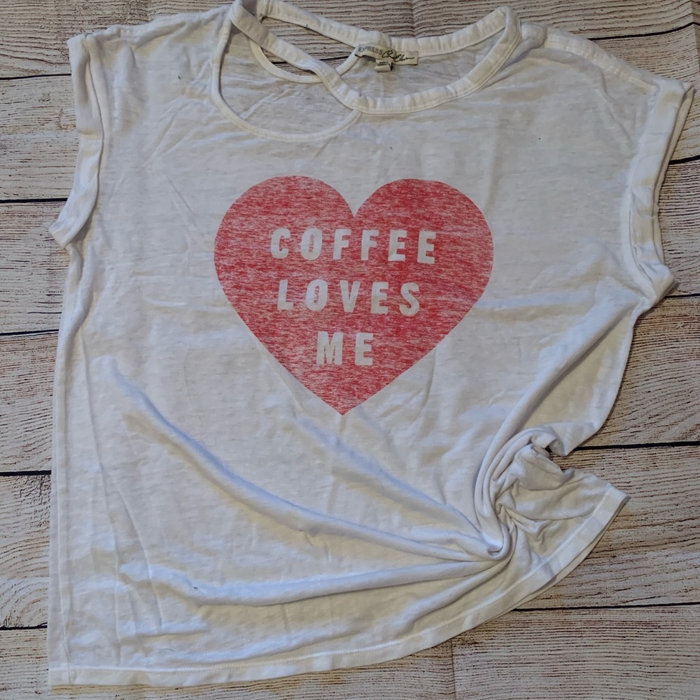 Express Coffee Loves Me T-shirt